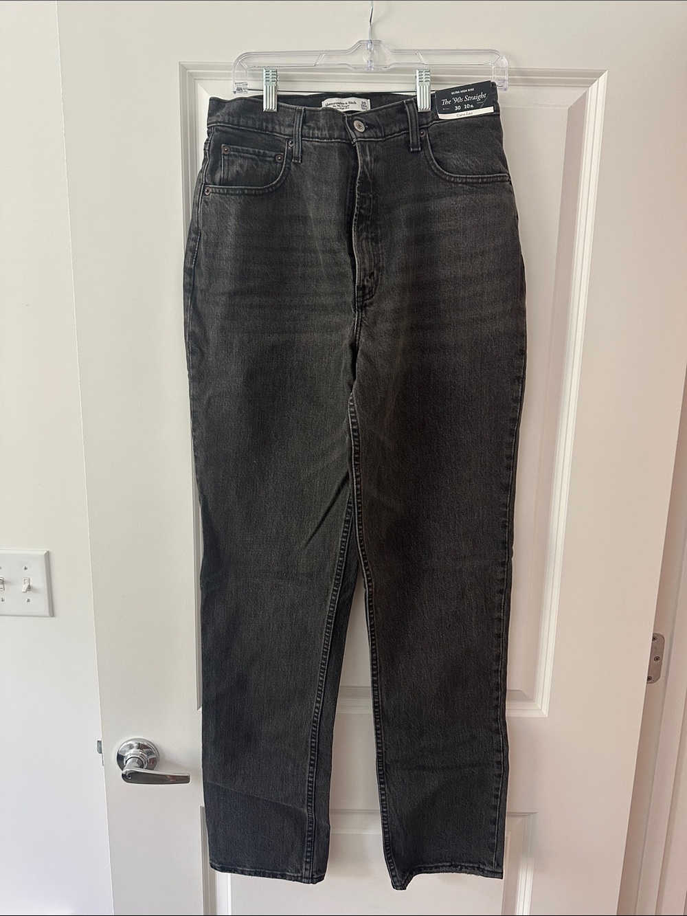 Abercrombie & Fitch Women’s Black Straight Jeans
